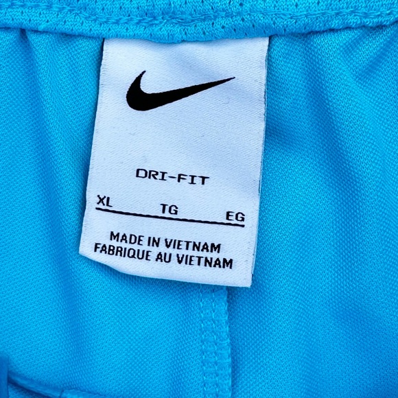 NEW Nike Big Kid Blue White Athletic Shorts - Size XL Extra Large - Picture 3 of 3